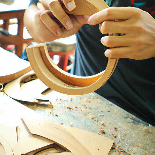 Thợ mộc đang sáng tạo với ván ép uốn cong của Tân Á